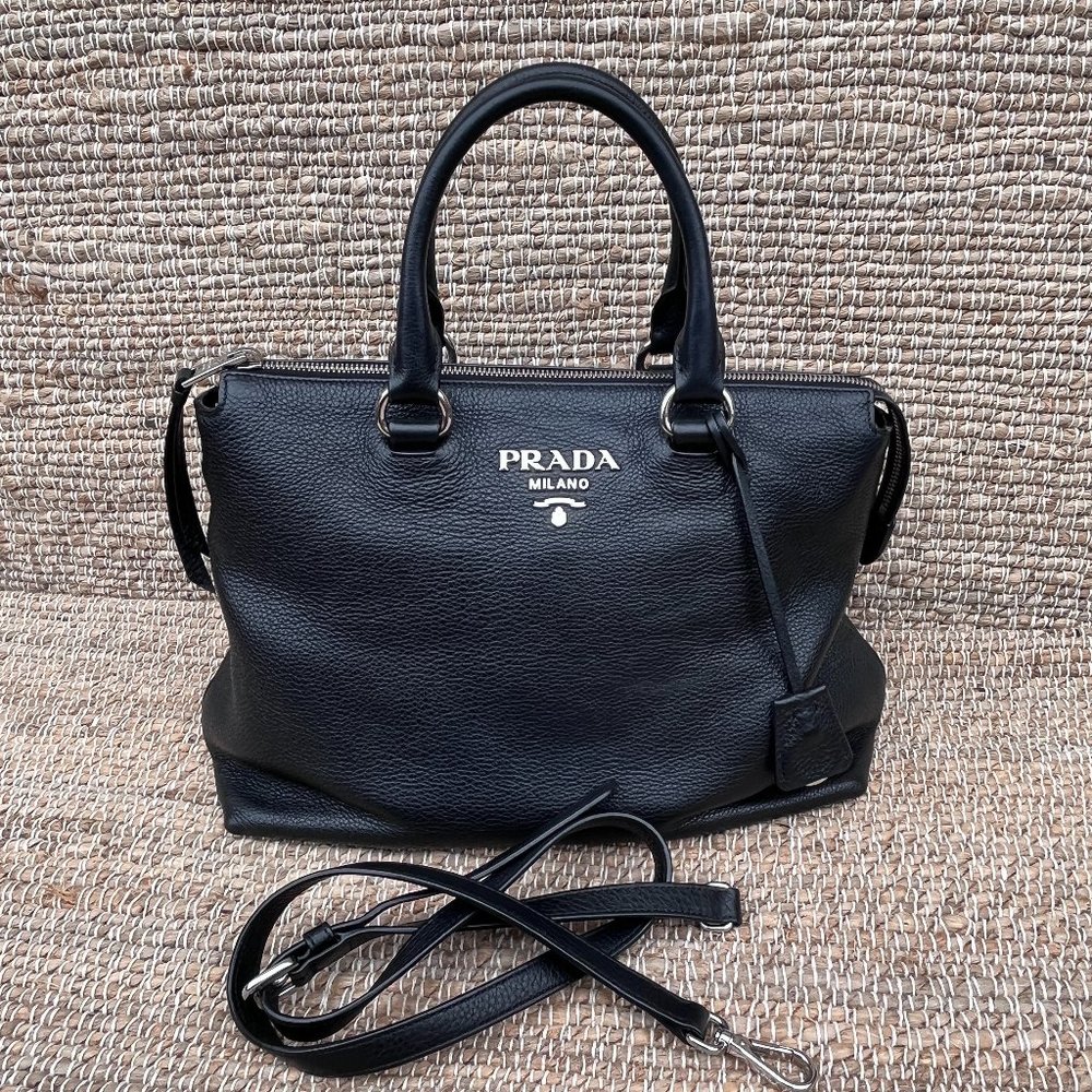 Prada 2way Bag in Vitello Leather